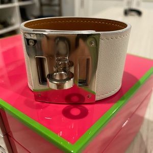 Hermes leather bracelet- Kelly Dog Bracelet